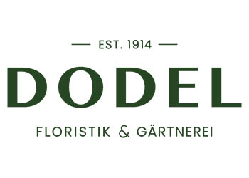 Logo Firma DODEL – FLORISTIK & GÄRTNEREI in Laupheim