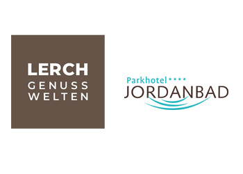 Logo Firma Lerch GmbH · Parkhotel Jordanbad, Restaurant Feuerstein, Gastronomie Lagune in Biberach an der Riß