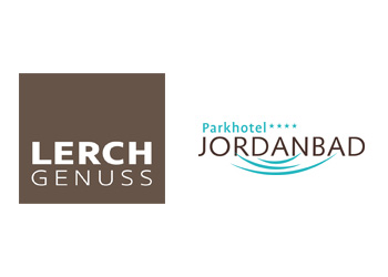 Logo Firma Lerch GmbH · Parkhotel Jordanbad, Restaurant Feuerstein, Gastronomie Lagune in Biberach an der Riß